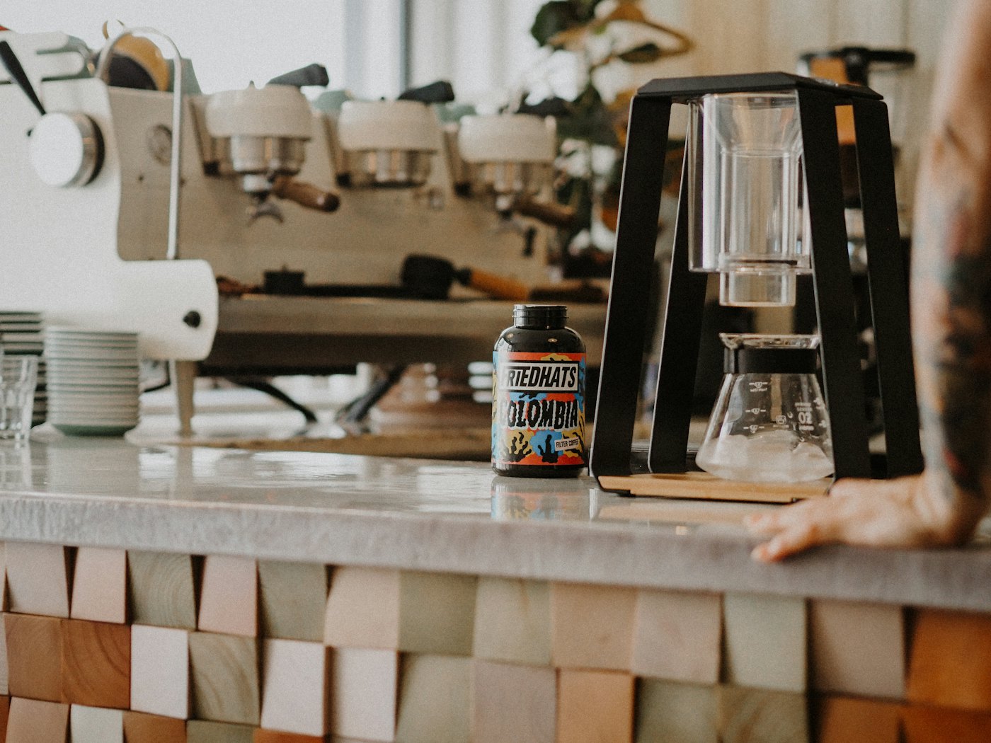 Coffee on a table